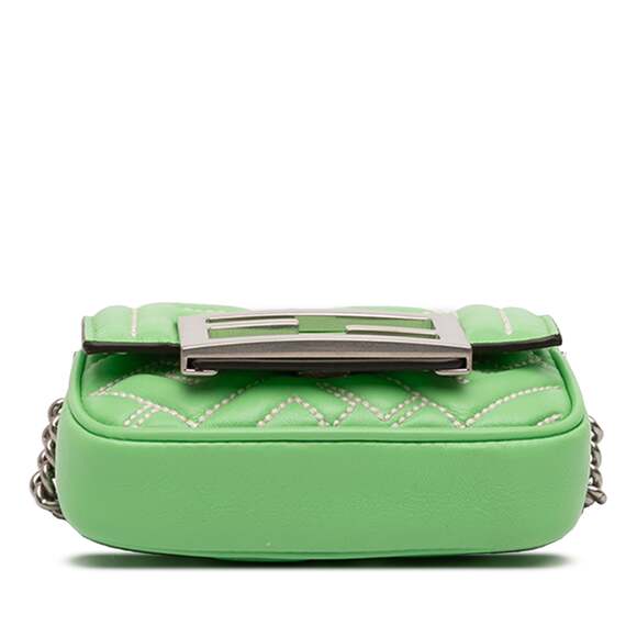 Fendi Baguette Bag Leather #221947F10B - Picture 3 of 9